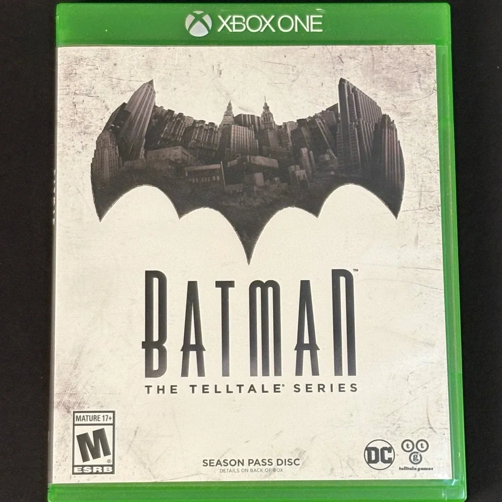 Batman The Telltale Series Season Pass Disc Microsoft Xbox One 2016 Action Game